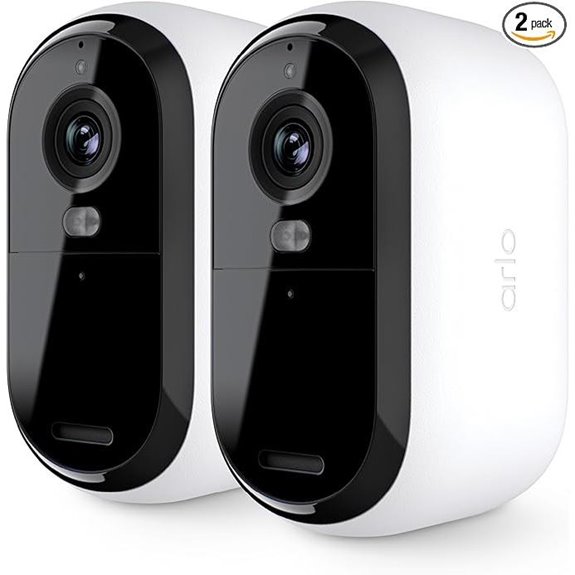 Arlo Essential 2K Security Camera 2-Pack