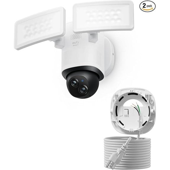 eufy Floodlight Camera E340 with Dual Cameras