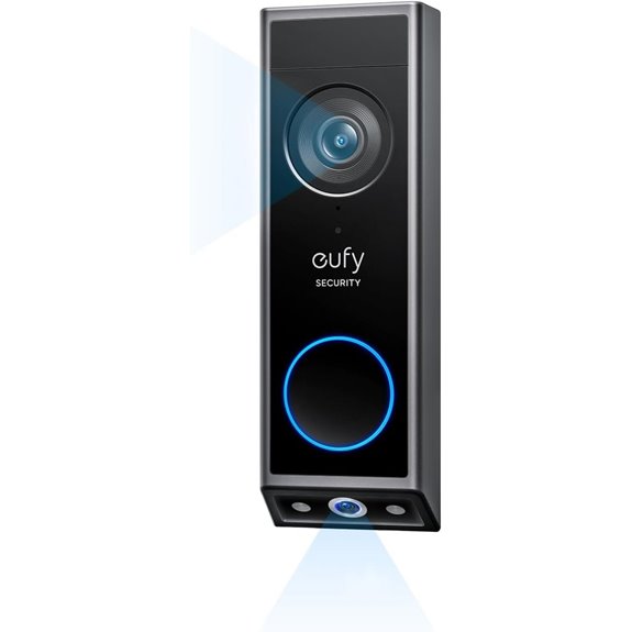 dual camera security doorbell