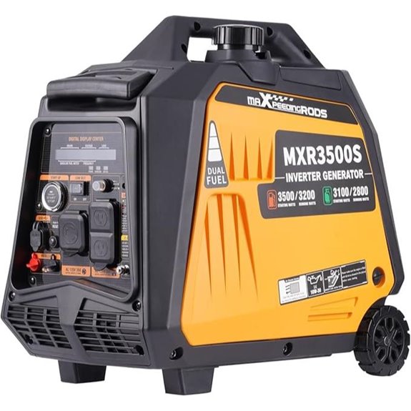 MaXpeedingrods 3500W Dual Fuel Inverter Generator