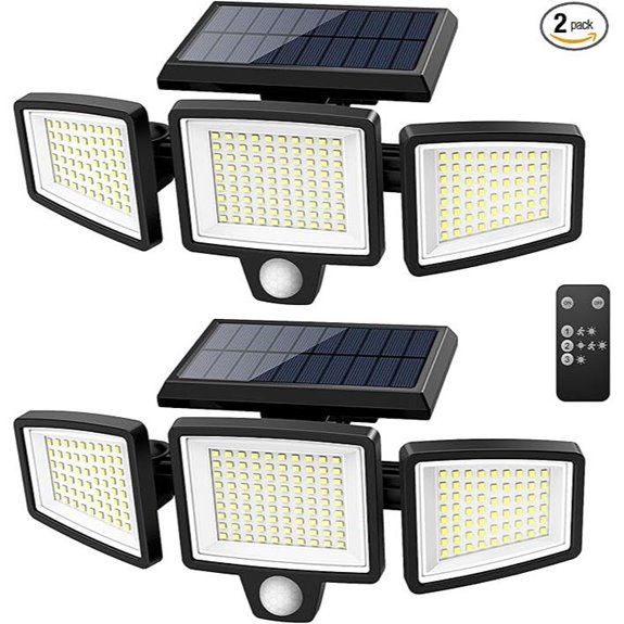 Tuffenough Solar Security Lights (2 Pack)