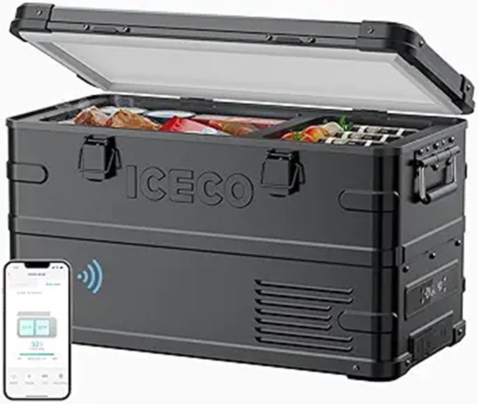 ICECO APL35 Dual Zone Portable Car Refrigerator Freezer