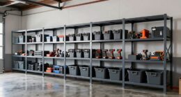 durable garage shelving units