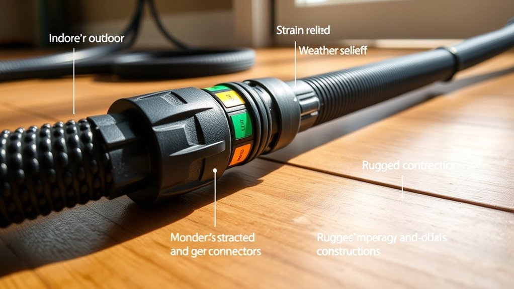 durable weatherproof cord features