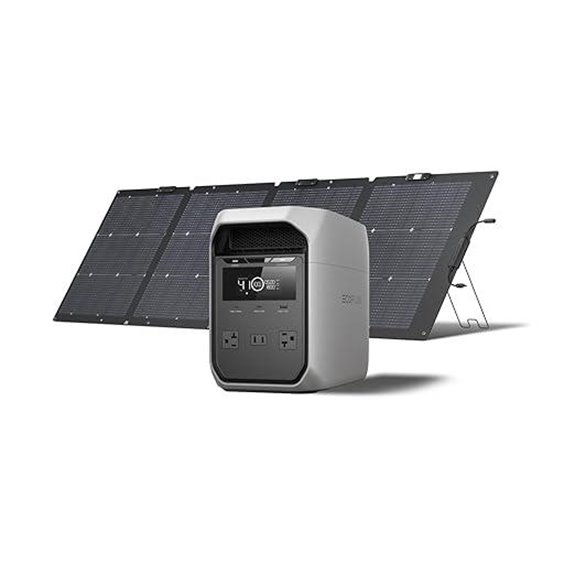 EF ECOFLOW Delta 3 Solar Generator with 220W Panel