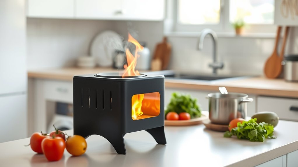 efficient eco friendly outdoor cooking