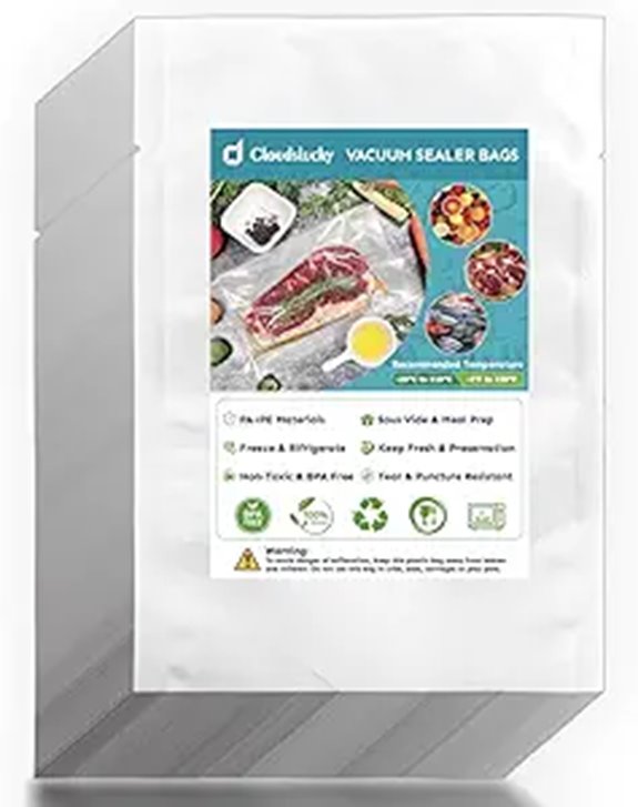 Chamber Vacuum Sealer Bags 8x10 200 Pcs