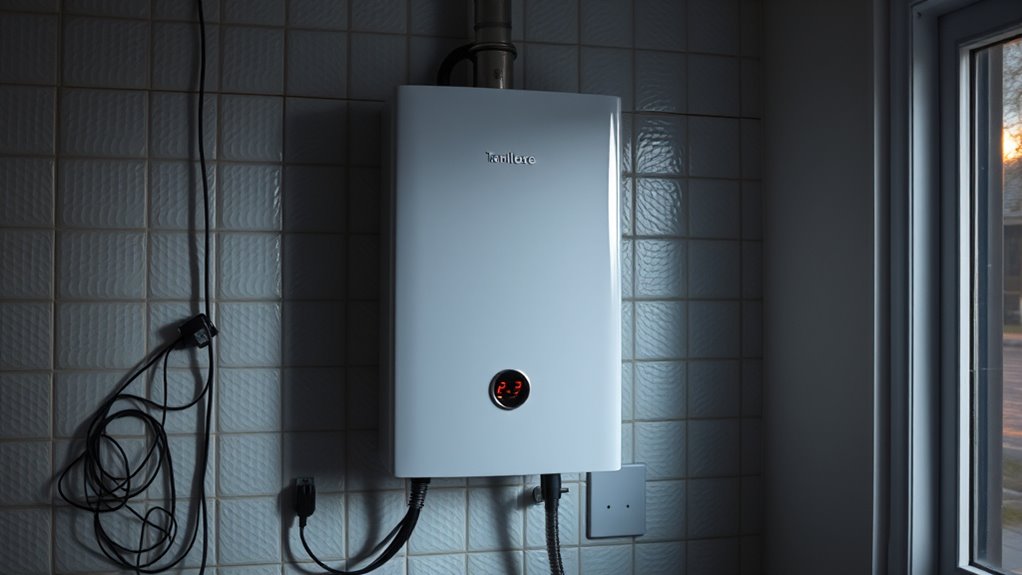 electricity dependent water heating