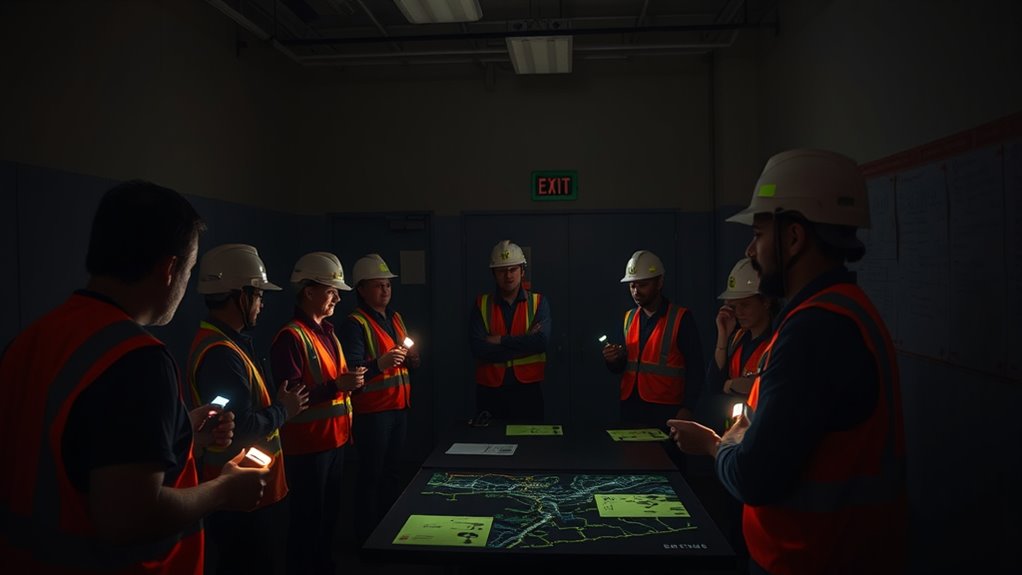 emergency blackout safety procedures