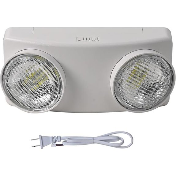 LED Emergency Exit Light with Battery Backup