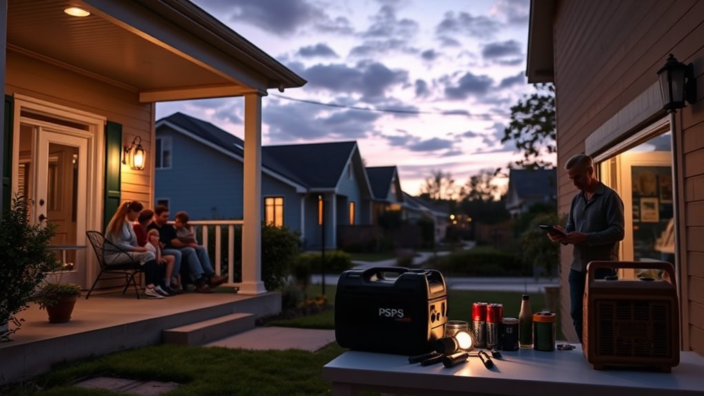 emergency kit and communication plan