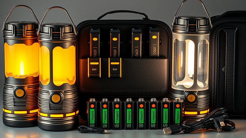 emergency lanterns brightness durability