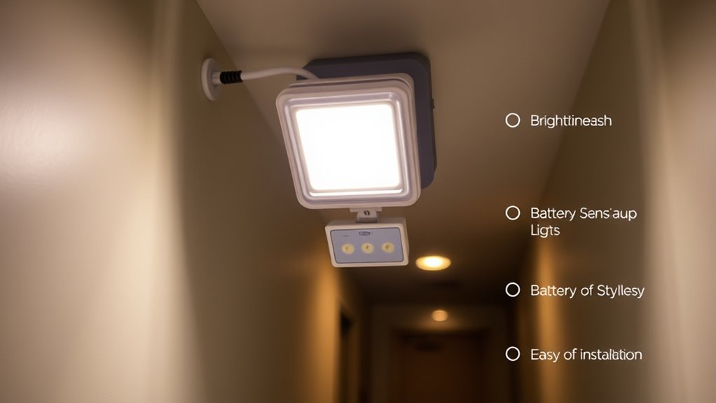 emergency light selection tips
