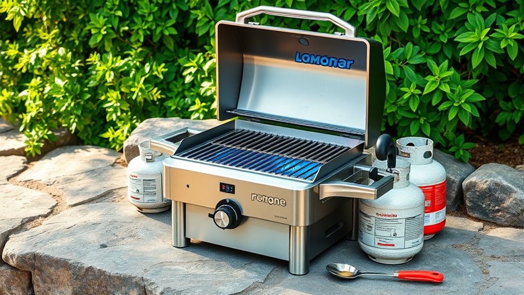 emergency propane grill considerations