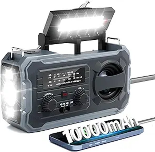 Hand Crank Emergency Radio with Phone Charger