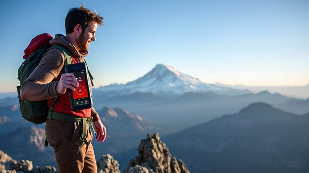 emergency satellite device considerations