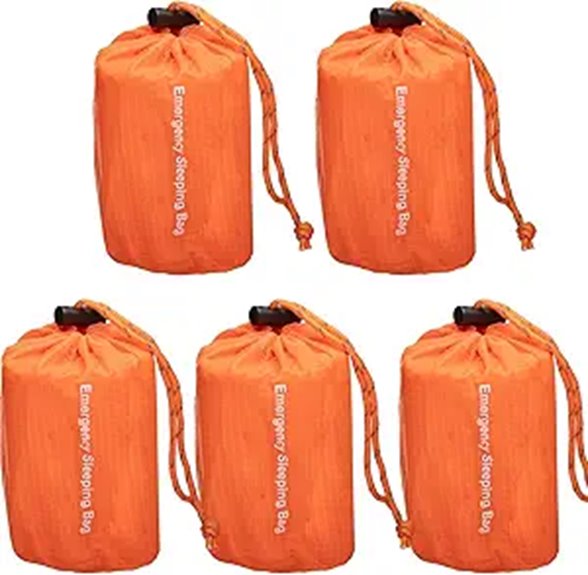 NovaMedic Emergency Sleeping Bag 5 Pack