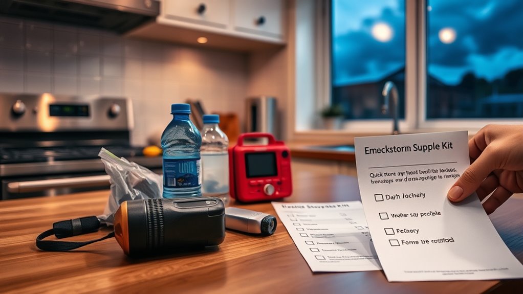 emergency supplies and preparedness