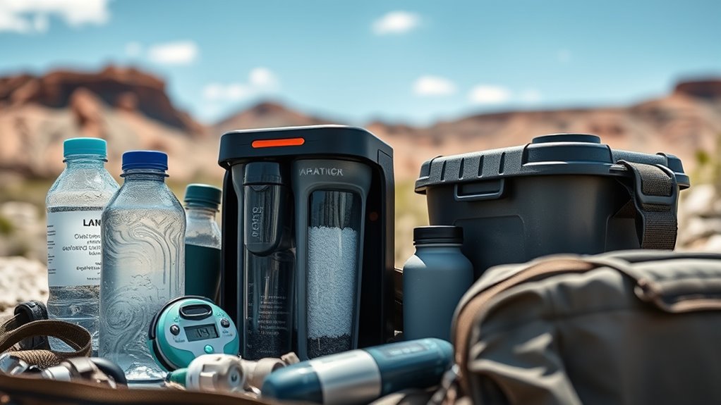 emergency water purification considerations