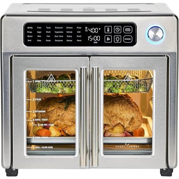 Emeril Lagasse 26QT French Door Air Fryer Oven