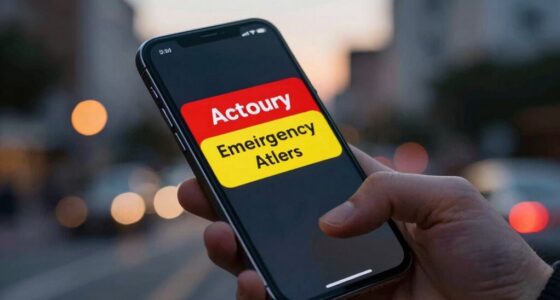 enable critical alert settings