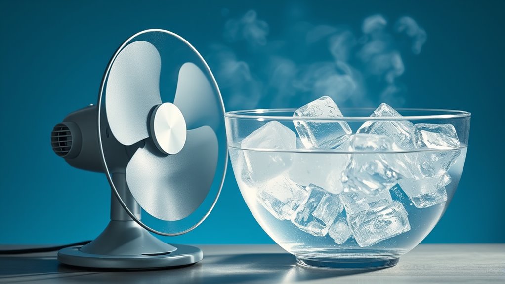 enhance cooling with ice