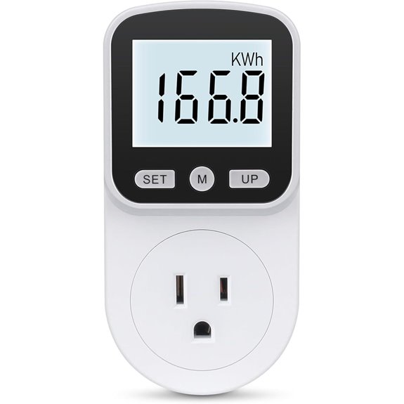 Upgraded Watt Meter Power Monitor with Backlight and Protections
