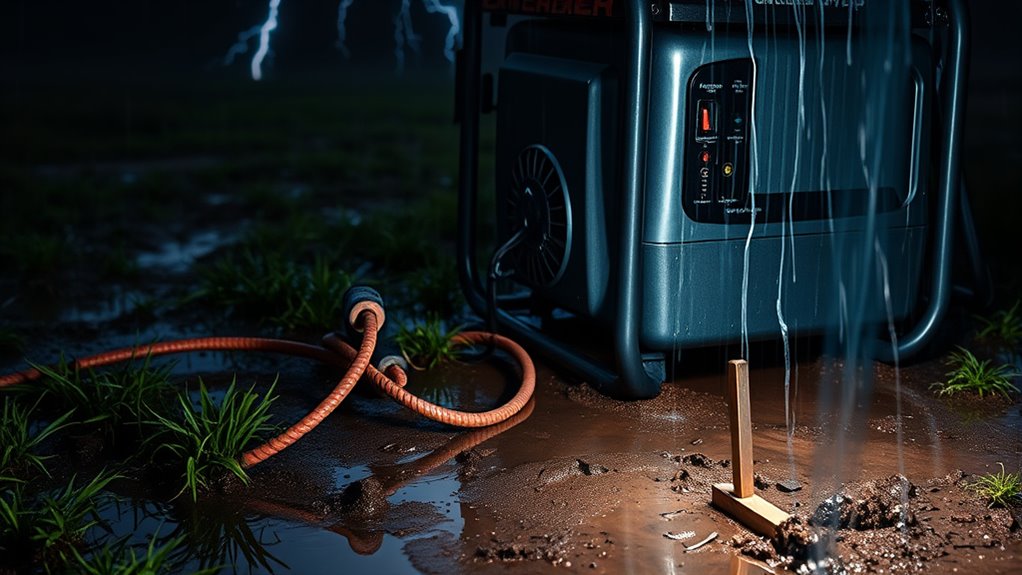 ensure proper outdoor grounding