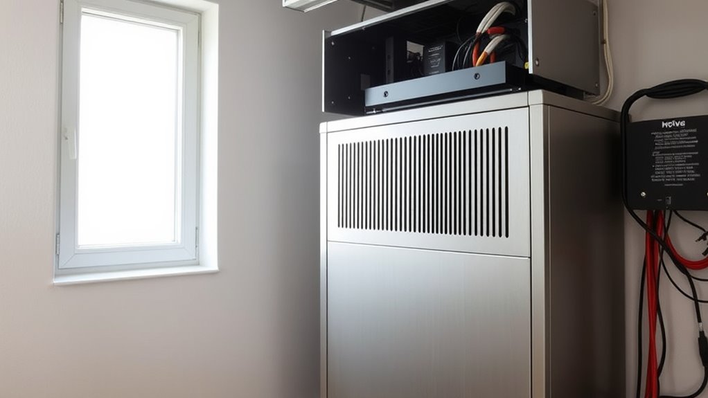 ensure proper ventilation and monitoring
