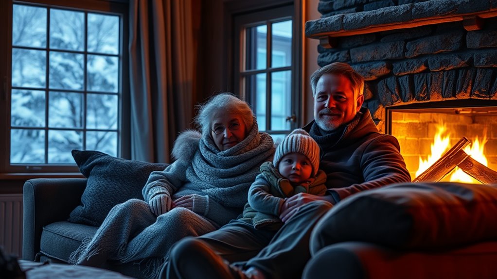 ensure vulnerable occupants stay warm