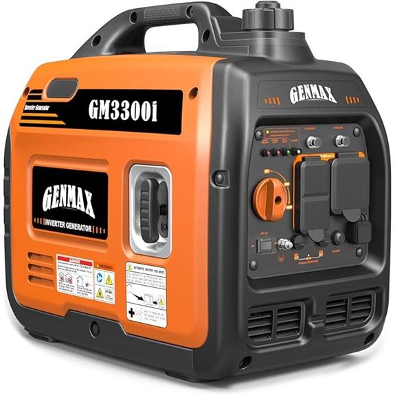 GENMAX EPA Compliant Lightweight Backup Generator