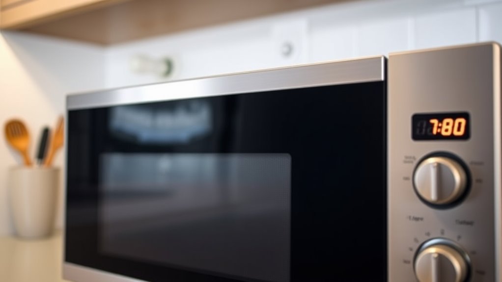 estimate and reduce microwave energy