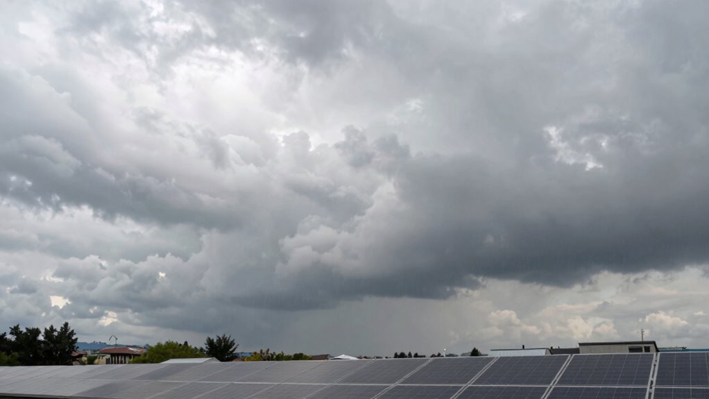 evaluating solar performance in cloudy