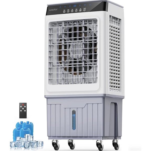 Waykar Evaporative Cooler with Water Tank and Oscillation