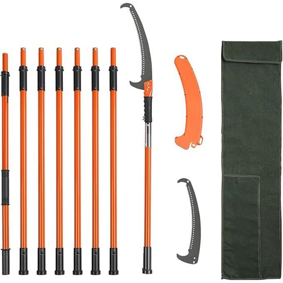 VEVOR Extendable Pole Saw for Tree Pruning