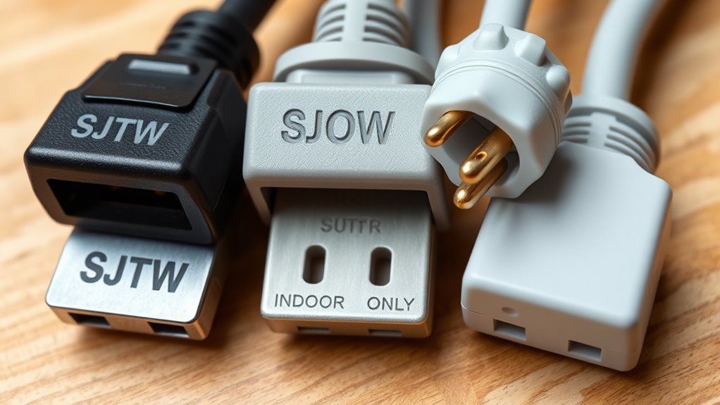 extension cord safety markings