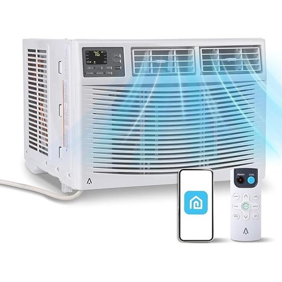 Fastcooling 12,000 BTU Wi-Fi Window AC with Remote