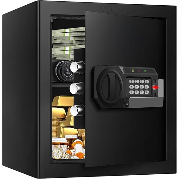 2.0 Cuft Fireproof Home Security Safe with Lock