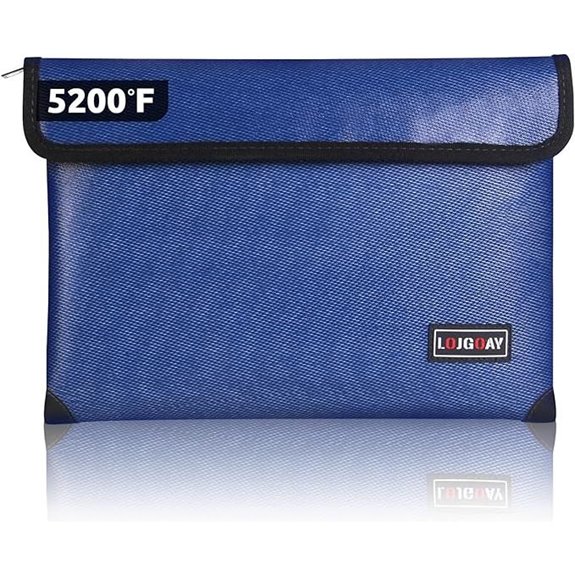 Fireproof Waterproof Document Bag with Heat Insulation