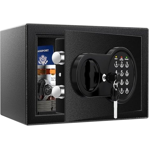 Small Fireproof Waterproof Safe with Alarm System