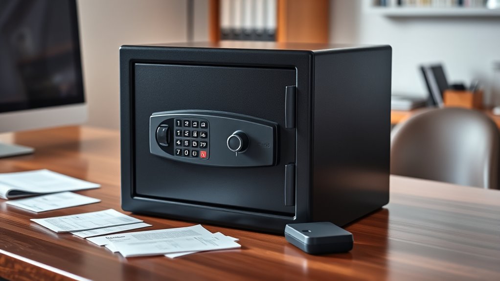 fireproof waterproof secure storage