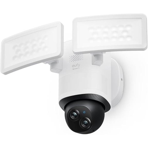 eufy Floodlight Security Camera with PTZ and Siren