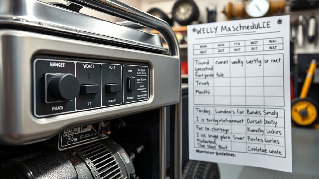 follow manufacturer s maintenance guidelines