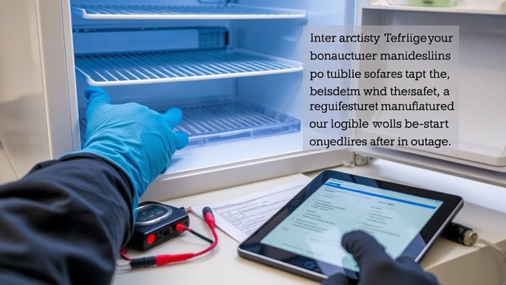 follow manufacturer safety instructions