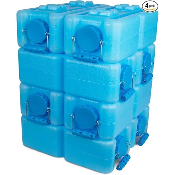 WaterBrick 4-Pack Emergency Water Storage Containers