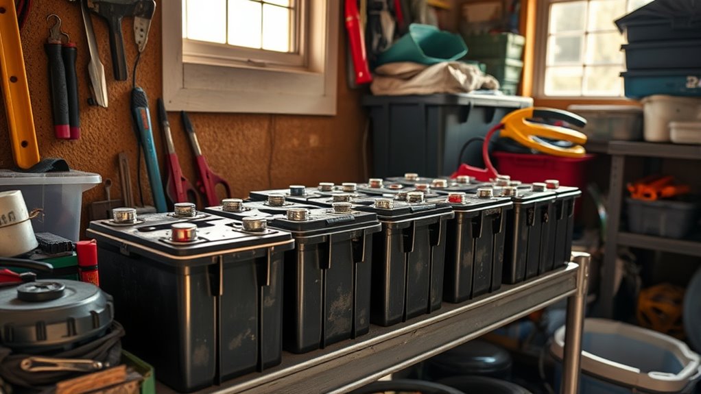 garage heat accelerates battery degradation