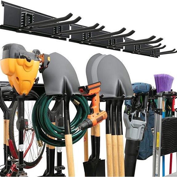 TIDYME Garage Wall Tool Organizer with Hooks
