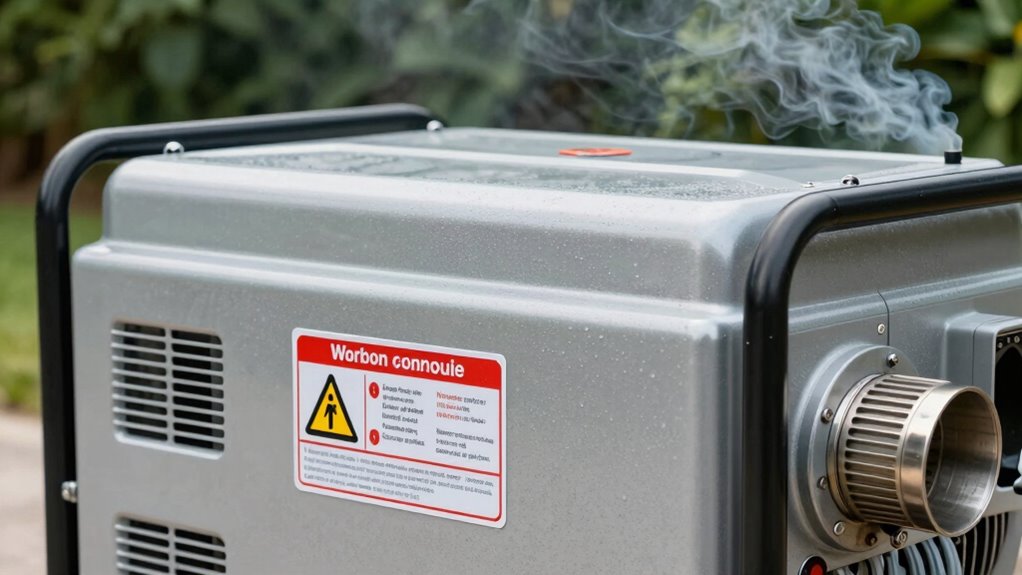 generator co safety rules