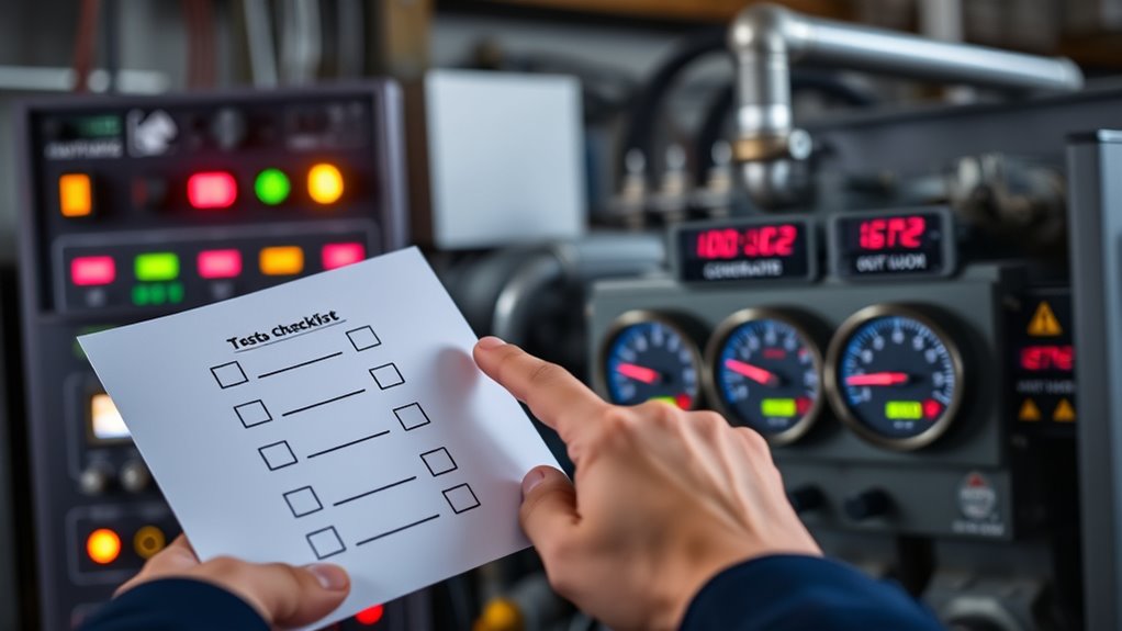 generator load testing process