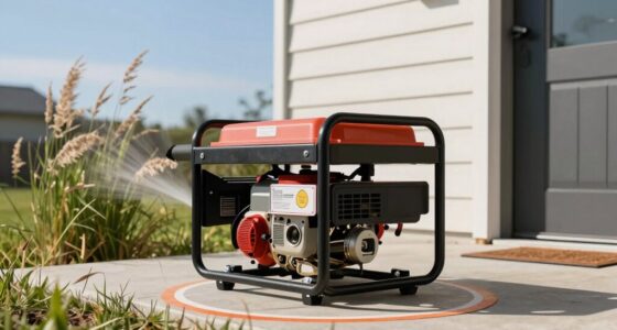 generator safety distance guidelines